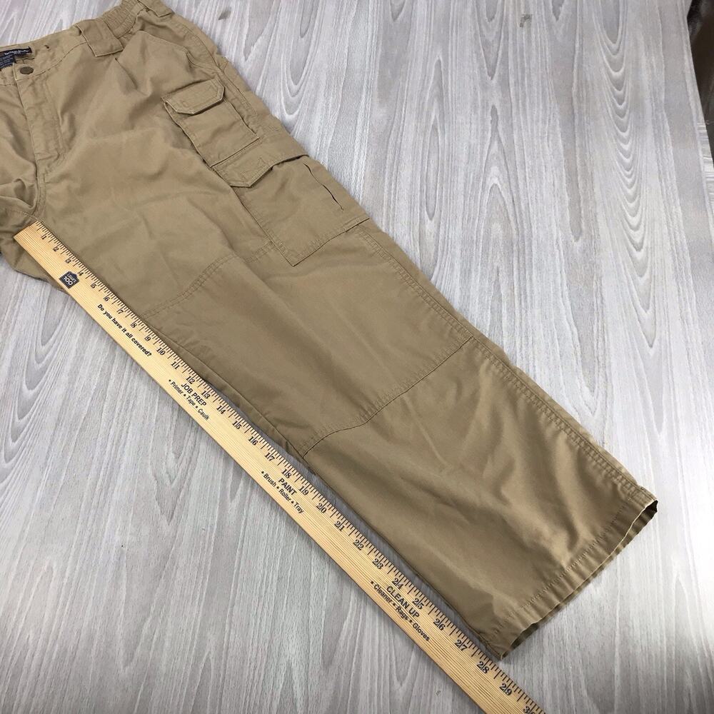 5.11 Tactical Pants Men's Size: 38‎ Khaki cargo pants - Picture 11 of 12